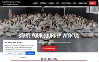 Cobrinha Brazilian Jiu Jitsu Mountains Edge website