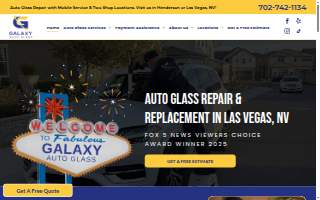 Galaxy Auto Glass website