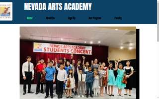 Nevada Arts Academy website