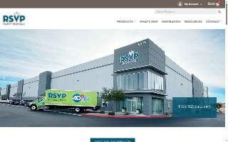 RSVP Party Rentals of Enterprise website