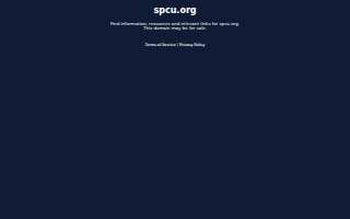 Sierra Pacific Credit Union website
