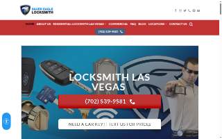 Silver Eagle Locksmith of Enterprise website