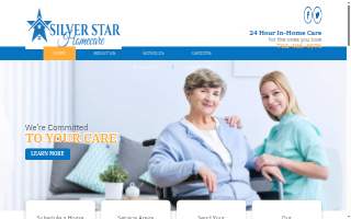 Silver Star Homecare website