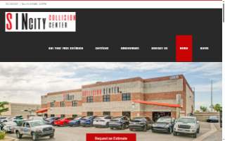 Sin City Collision Center website