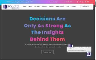 Sky Vista Consulting, LLC of Enterprise website