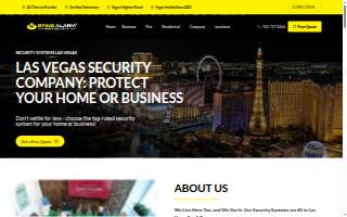 Sting Alarm of Enterprise website