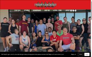 Straight Flush CrossFit website