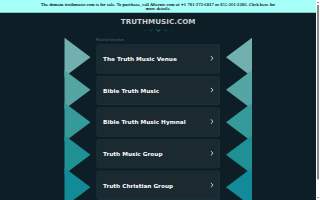 Truth Music website