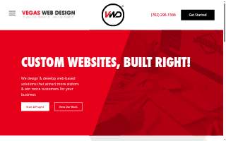 Vegas Web Design website