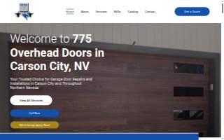 775 Overhead Doors of Fernley website