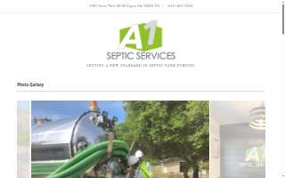 A-1 Septic & Handyman website