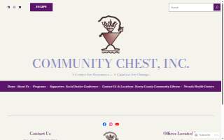 Community Chest, Inc. website