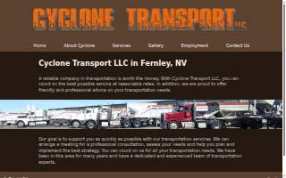 Cyclone Transport LLC website