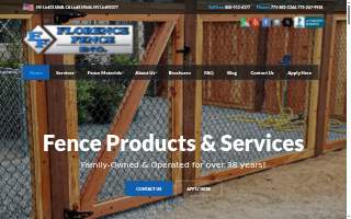 Florence Fence Inc. of Fernley website