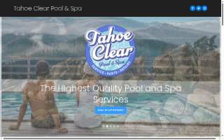 Tahoe Clear Pool and Spa, LLC website