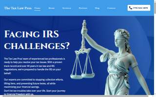 The Tax Law Pros website