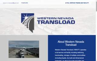 Western Nevada Transload website