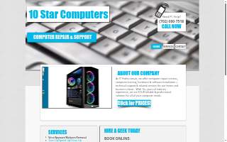 10 Star Computers of Henderson website