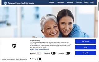 Advanced Home Health and Hospice of Las Vegas website