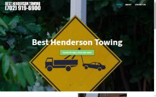 Best Henderson Towing website