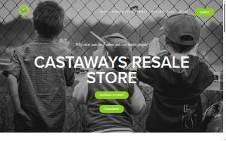 Castaways Resale Store website