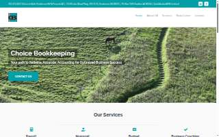 Choice Bookkeeping Inc website