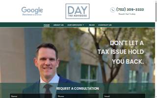 Day Tax Advisors of Henderson website