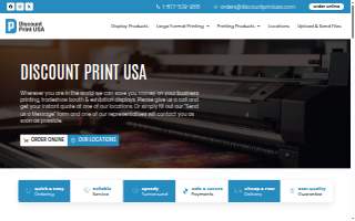 Discount Print USA of Henderson website