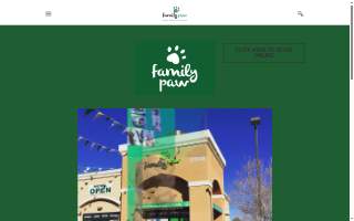 Family Paw website