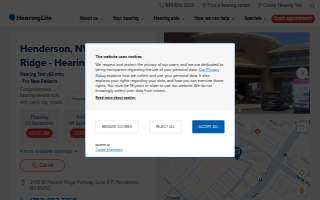 HearingLife of Henderson NV on Horizon Ridge website
