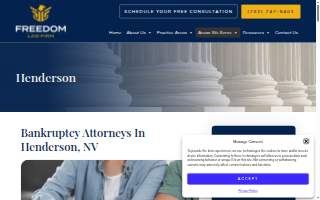 Henderson Bankruptcy Lawyers website