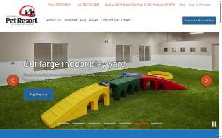 Henderson Pet Resort website
