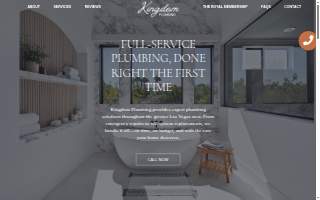 Kingdom Plumbing of Henderson website