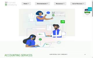 McDonald Bookkeeping Services LLC website