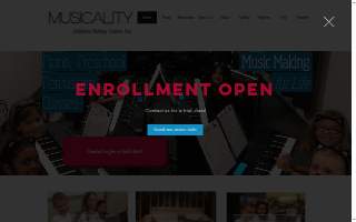 Musicality Schools website
