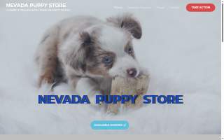Nevada Puppy Store website