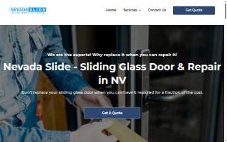 Nevada Slide - Glass Door & Repair website
