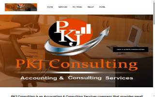 PKJ Consulting website