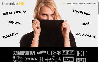 Therapize Me Behavioral Health Services website