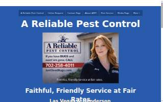 A Reliable Pest Control website