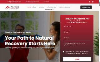 Achieve Physical Therapy website