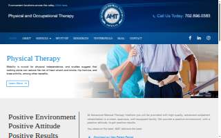 Advanced Manual Therapy Institute website