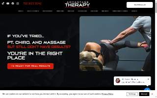 Advantage Therapy- Manual Physical Therapy Las Vegas website