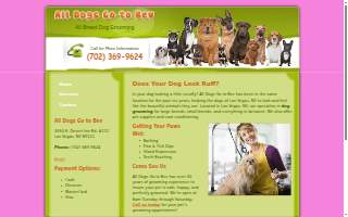 All Dogs Go To Bev of Las Vegas website