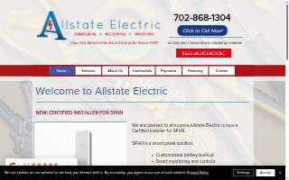 Allstate Electric website