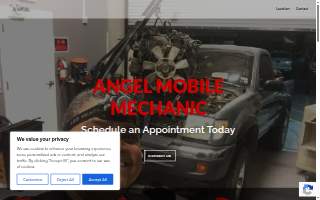 Angel Mobile Mechanic LLC website