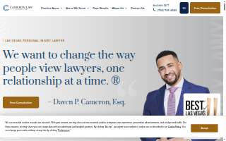 Cameron Law website