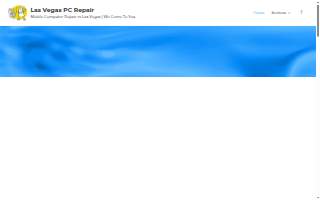 Computer Repair Las Vegas website