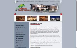 Desert Home Electric website