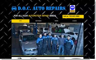 Doc Auto Repair website